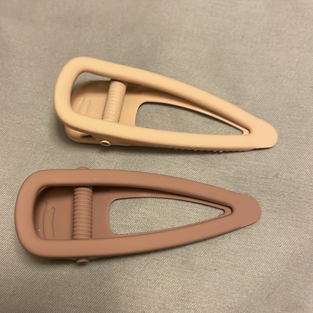 2x Metal hair clip accessories